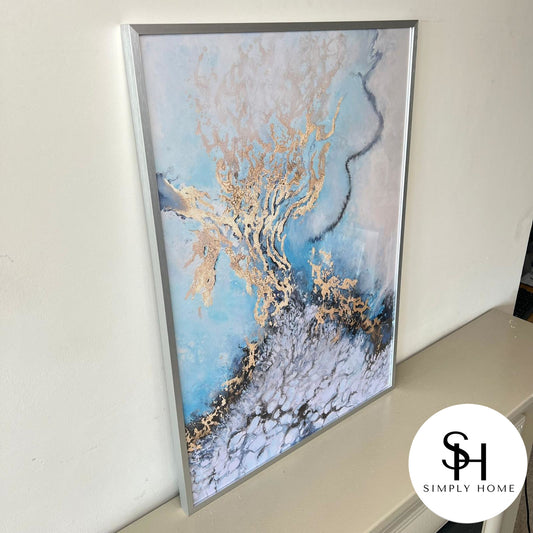 Abstract Baby Blue