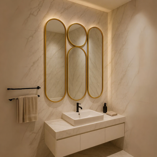 The Oval Set - Gold
