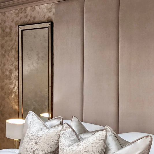 The Desiree Pair of Antique Gold Wall Mirrors