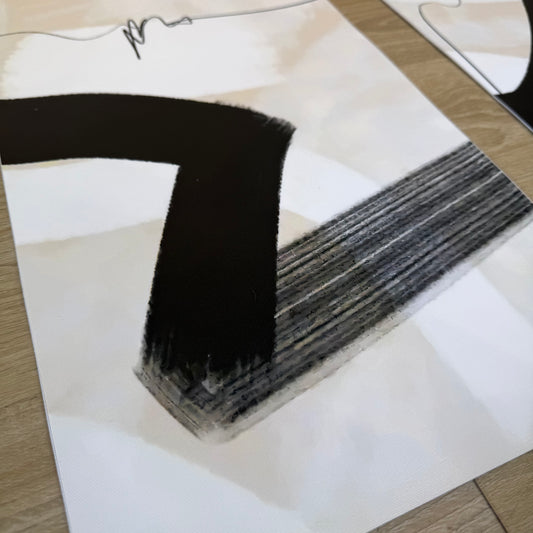 'Wave' Canvas Pair