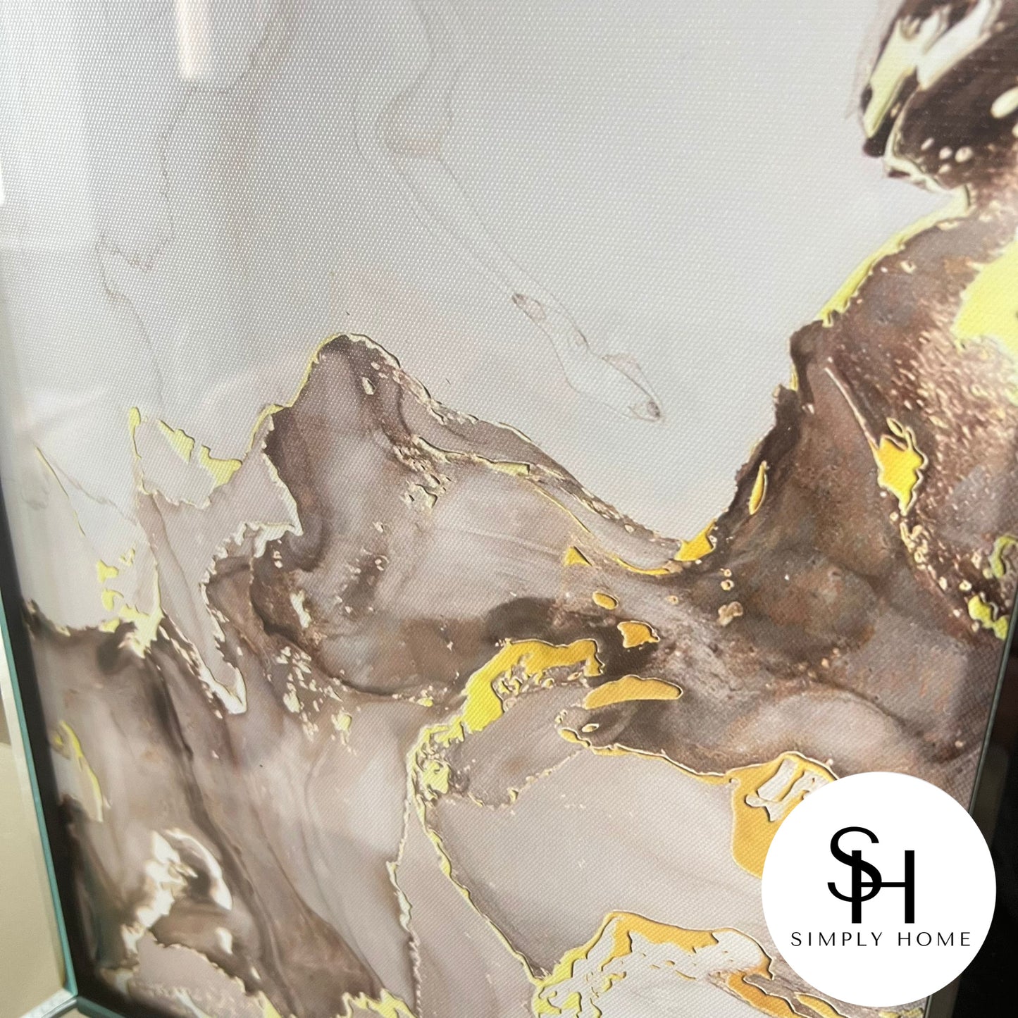 Black and Gold Marble
