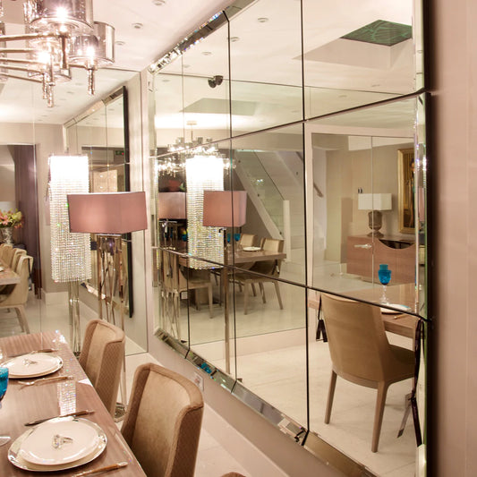 Extra Large Multi Panel Wall Mirror