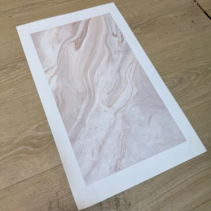 'Marble Wall' Canvas
