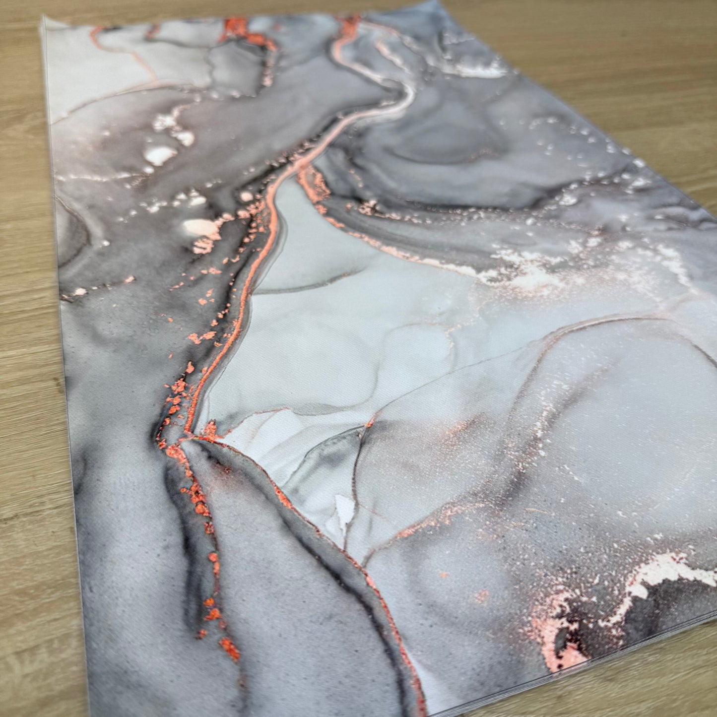 'Grey Flow' Canvas