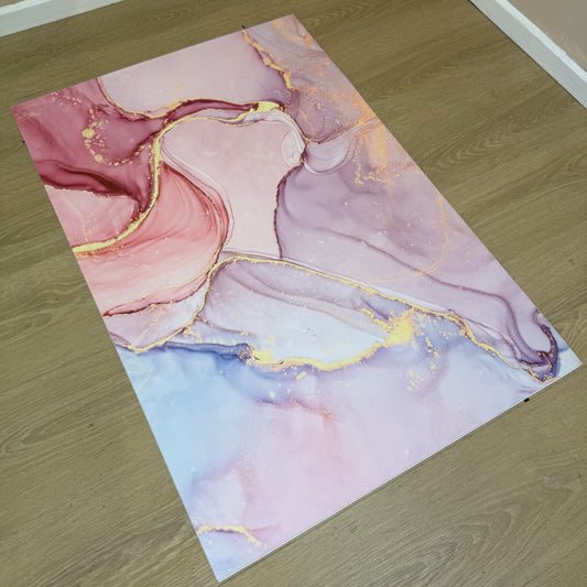 'Pink Lava 2' Canvas