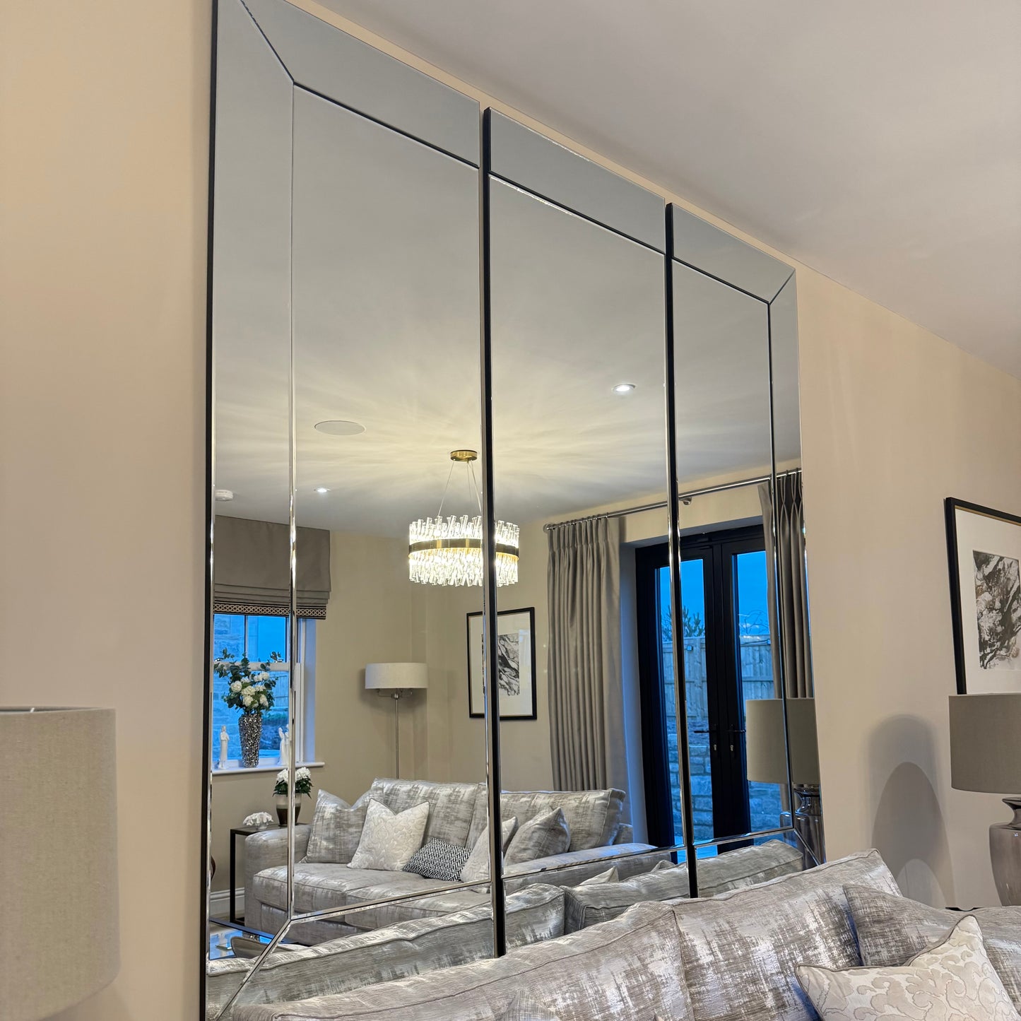 Opulance 3 Panel Floor Length Mirrors