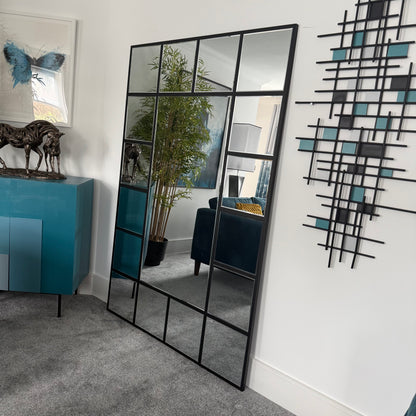 New York Grid Wall Mirror