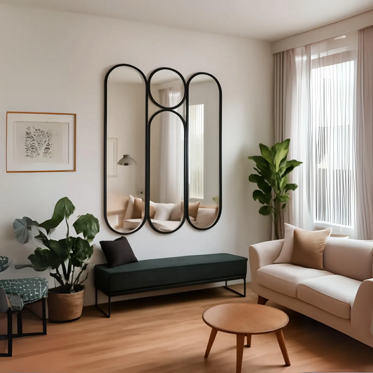 The Oval Set - Black